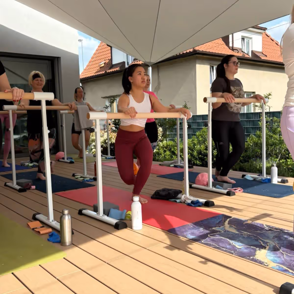 Barre lekce u baletní tyče v RehaGymu