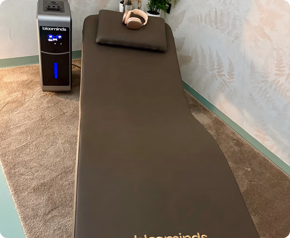 Bloominds Total Therapy – regenerační lehátko v RehaGymu